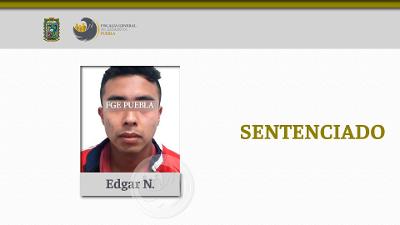 Estará 42 años en prisión por feminicidio de su concubina en Cuautlancingo