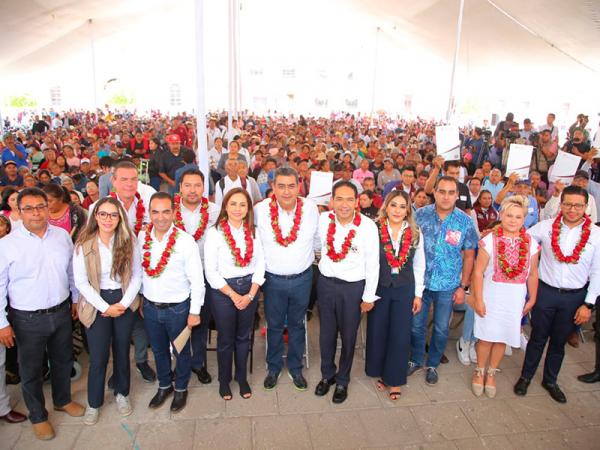 En gira de trabajo por Tepeaca, Salomón Céspedes reafirma que su gobierno cumple con mejorar calidad de vida de poblanos