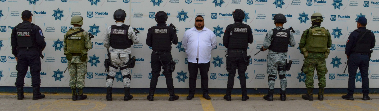 SEDENA, GN y Policía Estatal y Municipal detuvieron a El Chango, líder narcomenudista