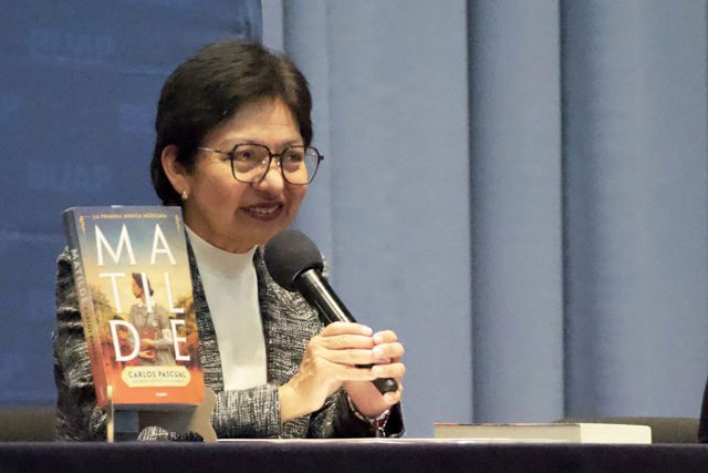 Presenta la Rectora María Lilia Cedillo Ramírez el libro Matilde. La primera médica mexicana.