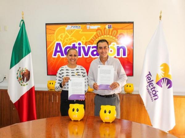 Suman esfuerzos gobierno estatal y CRIT Puebla en beneficio de niños con discapacidad