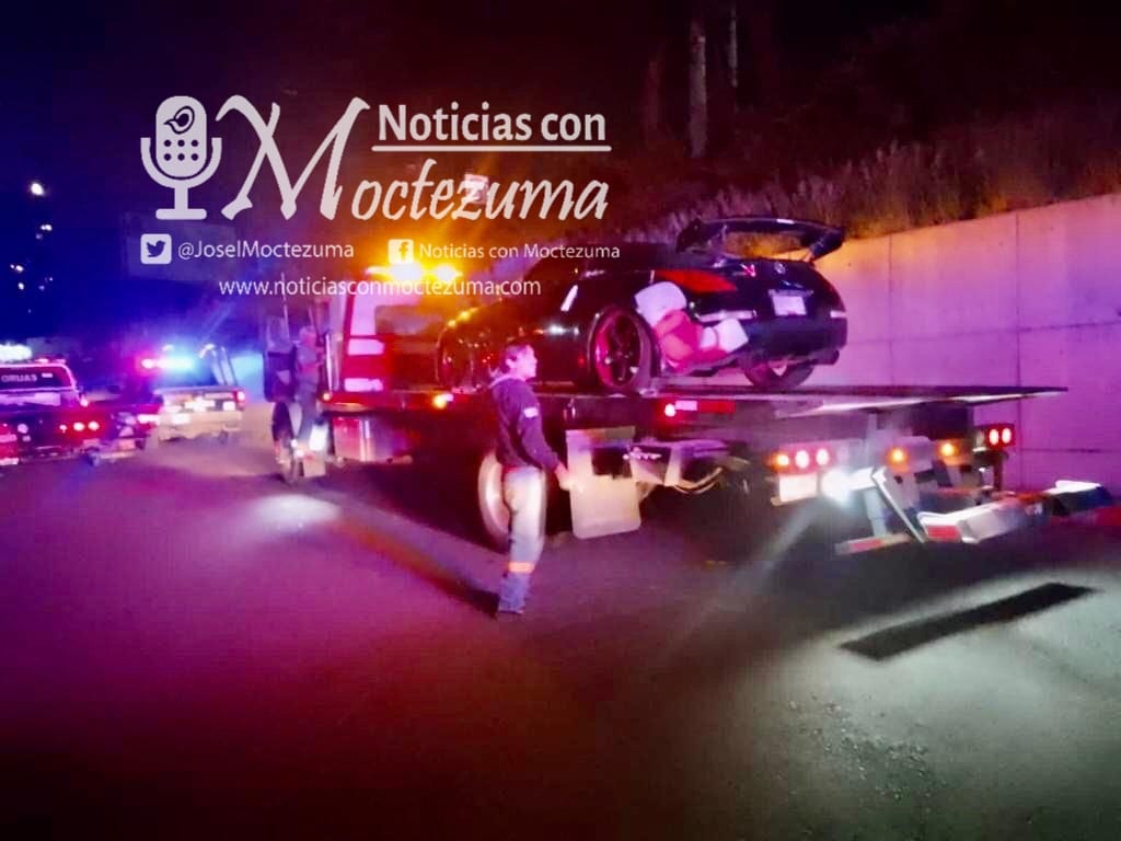 SSP lleva al corralón tres autos por jugar arrancones en la Atlixcáyotl