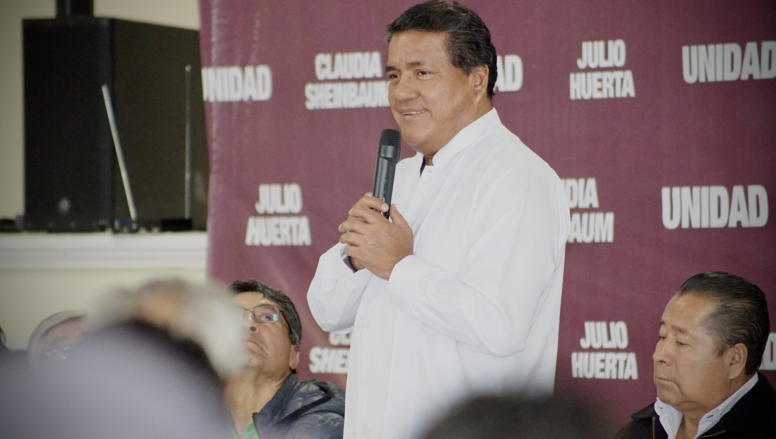 Julio Huerta esperará la publicación de la convocatoria de Morena y se registrará en los términos que se establezcan
