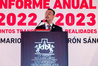 Las y los mejores para el mundo: Mario Patrón rinde cuarto informe de labores al frente de la Ibero Puebla