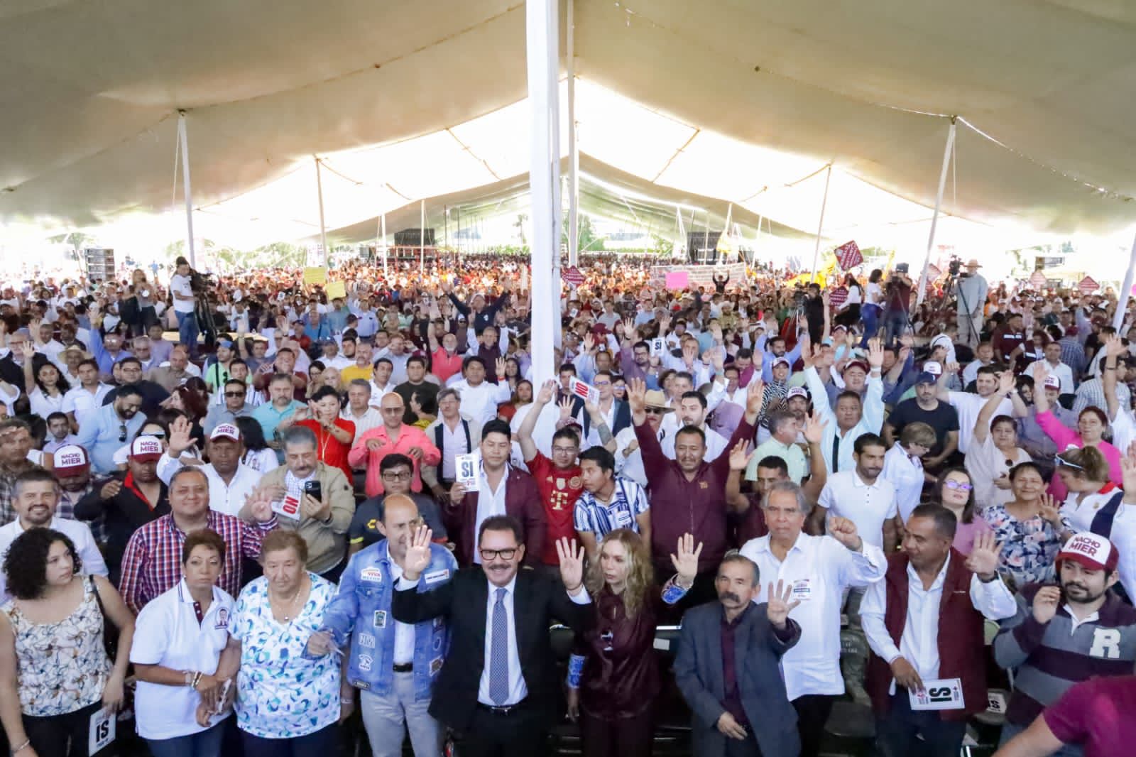 Más de 25 mil personas respaldan a Nacho Mier rumbo a la gubernatura