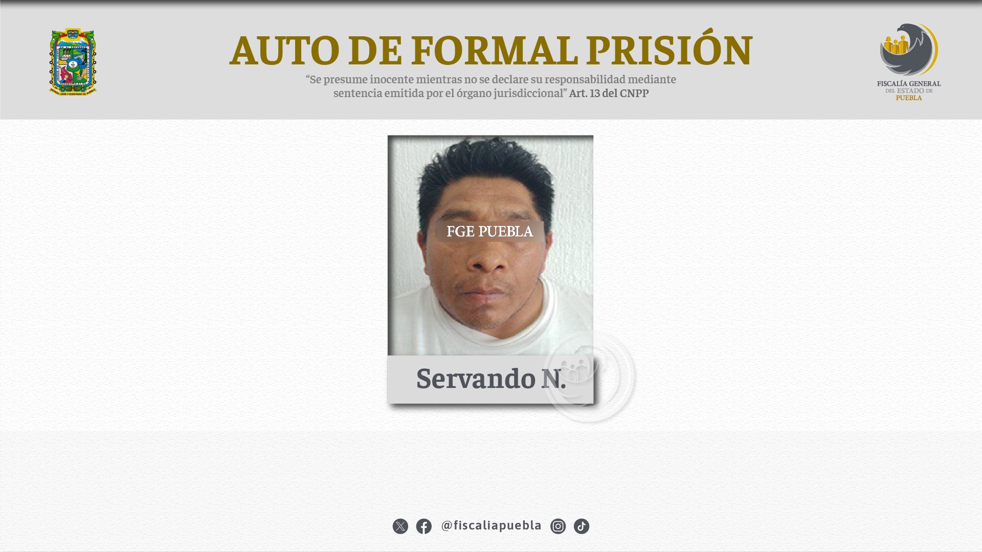 Aprehendido presunto responsable de trata de personas