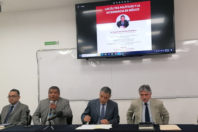 En el ICGDE se imparte la ponencia “Las élites políticas de la alternancia en México”