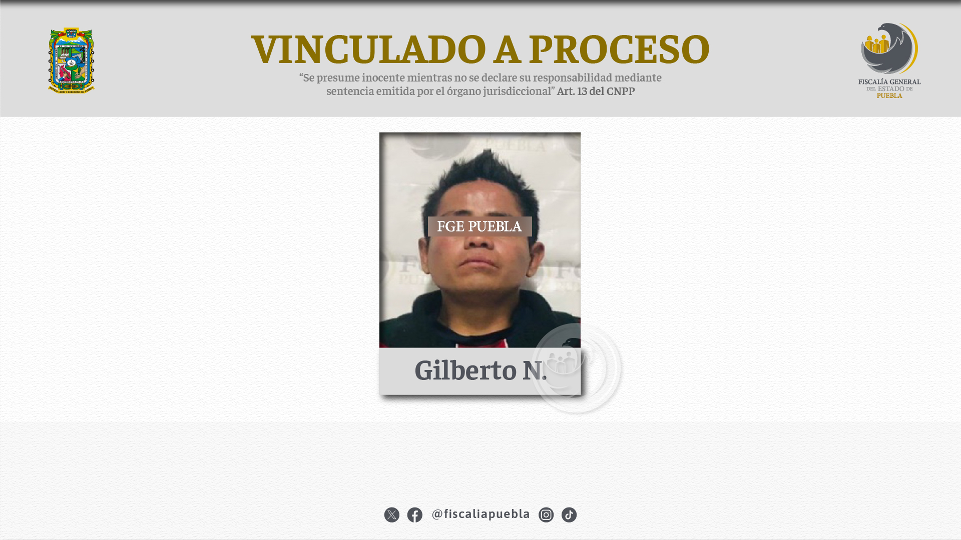 Aprehendido por homicidio en la junta auxiliar Ignacio Zaragoza