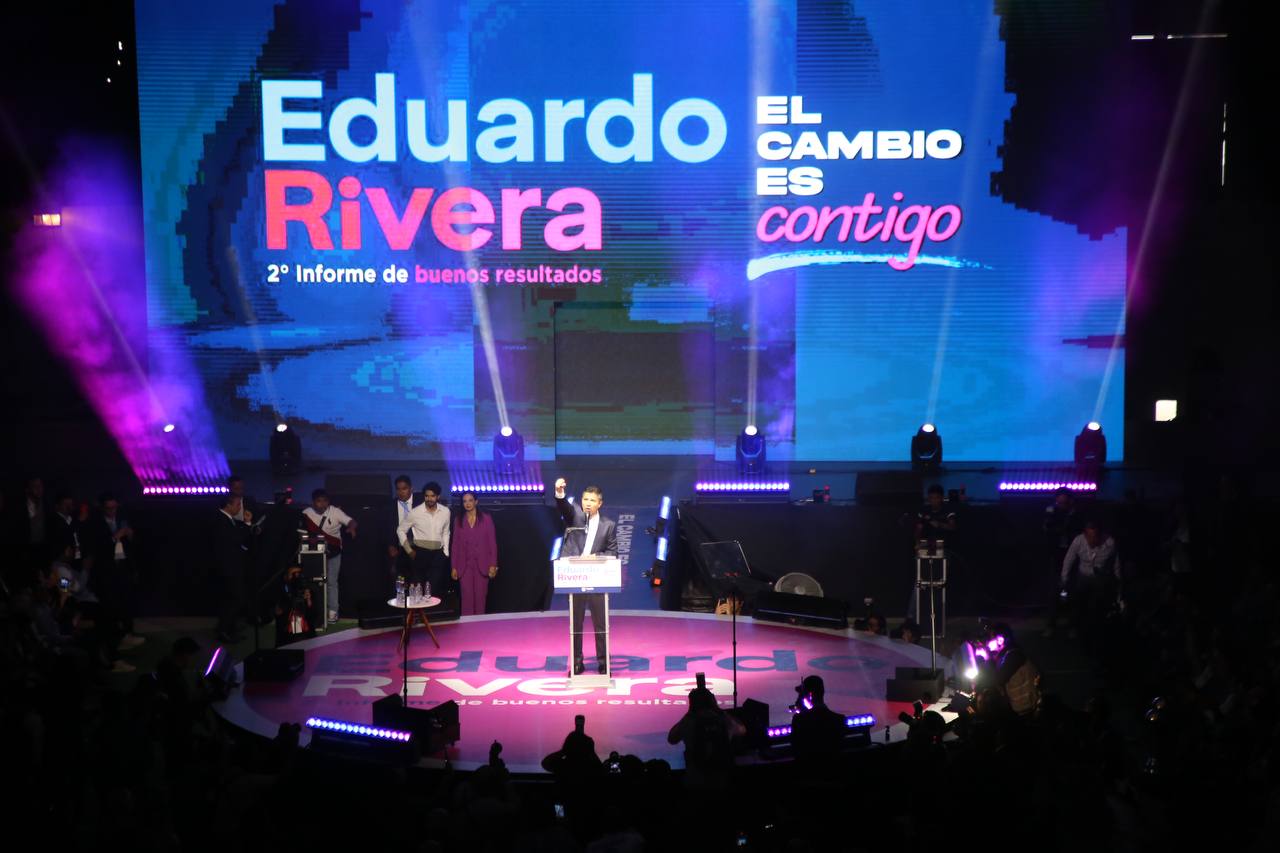 «Mi corazón, mi mente y mi alma dicen que hay que ir para adelante, que hay que tomar la trinchera, participar y jugársela», dijo Eduardo Rivera