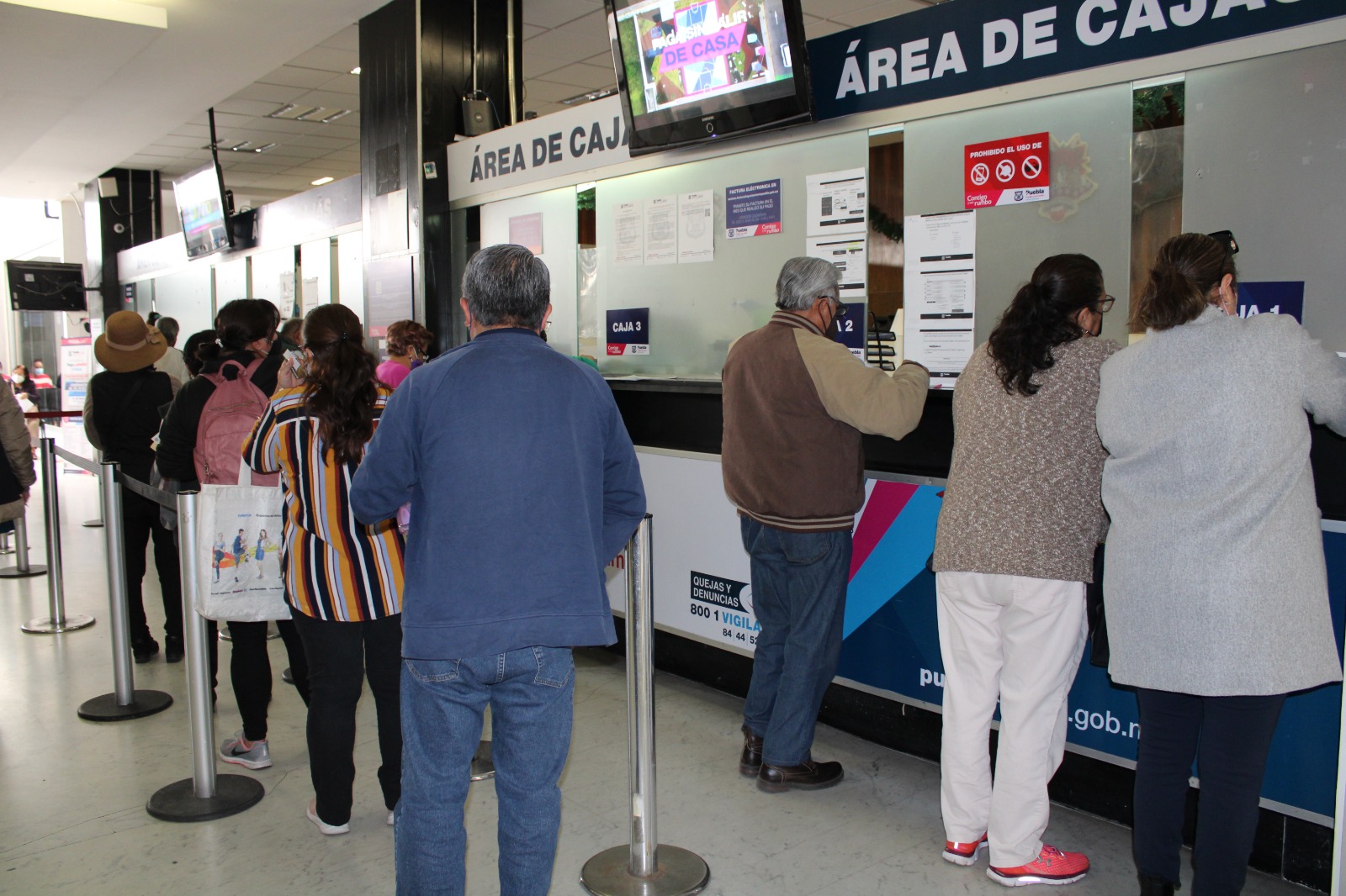 Cajas de Tesorería municipal de Puebla suspenderán servicio el 2 de noviembre