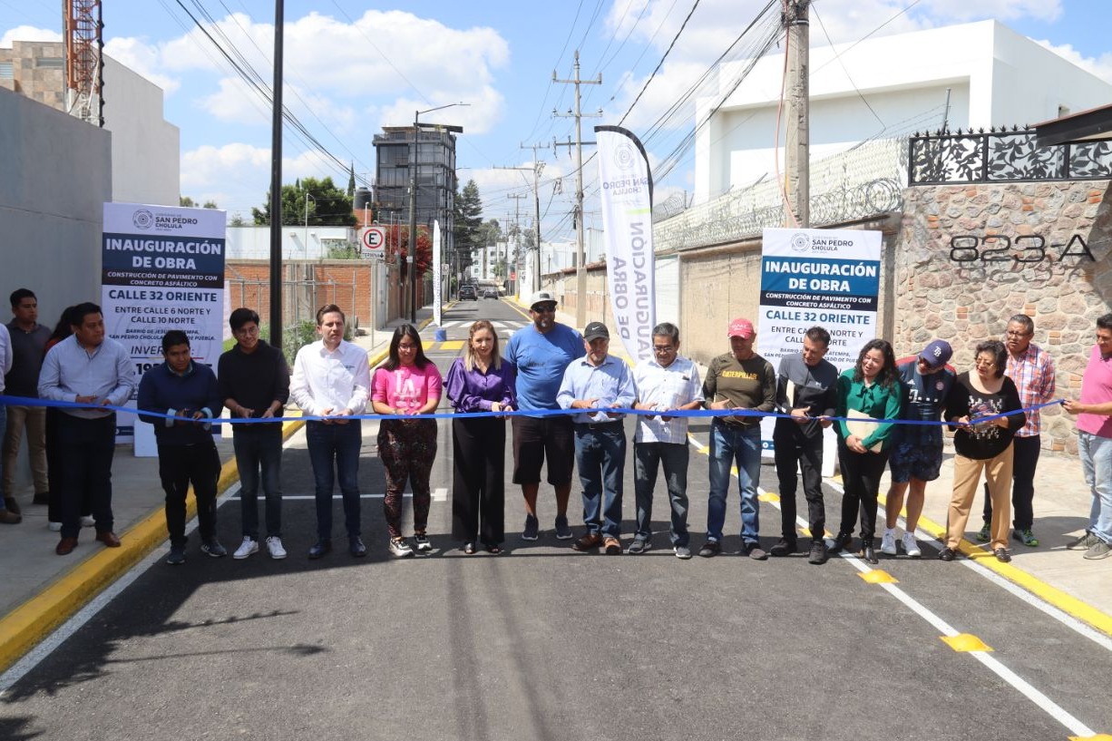 Gobierno de San Pedro Cholula continúa mejorando infraestructura para las familias y la niñez