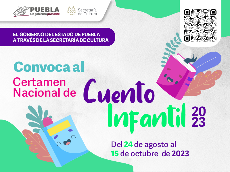 Extiende gobierno de Puebla plazo de convocatorias de concursos literarios