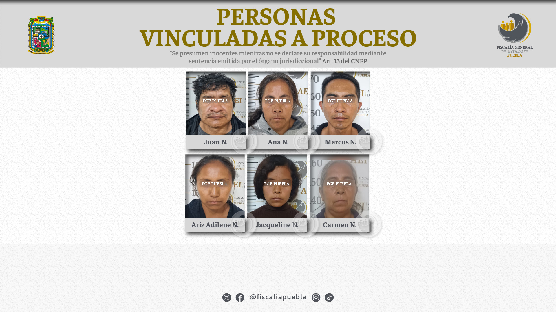 Fiscalía Puebla aprehendió a otra familiar de la  niña privada de la vida en Granjas de San Isidro