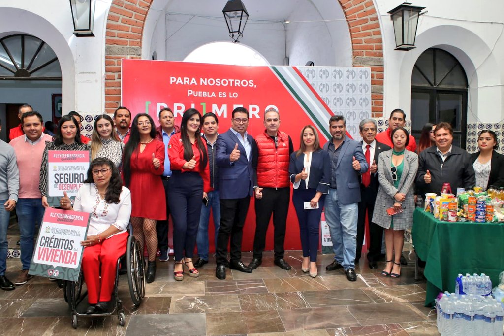 PRI Puebla respalda la iniciativa de Ley de Emergencia y Reactivación Económica