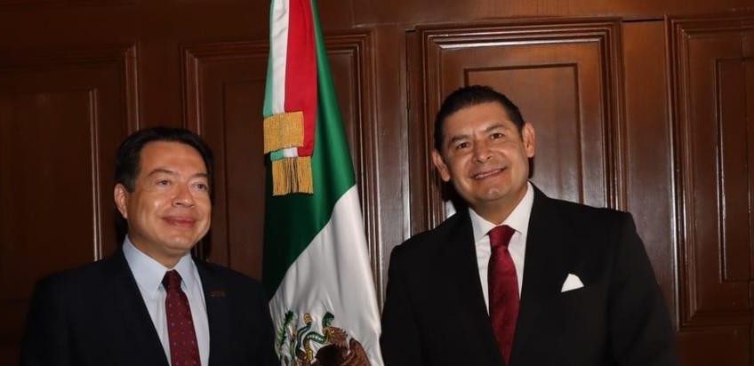 Armenta reconoce la labor de Mario Delgado y Citlalli Hernández al frente de Morena