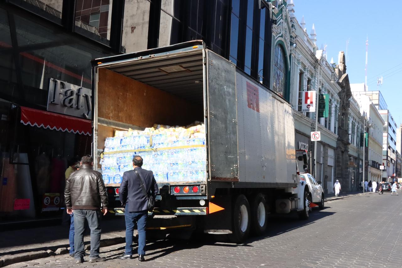 Las y los poblanos respaldan llamado de solidaridad de López Obrador para Guerrero