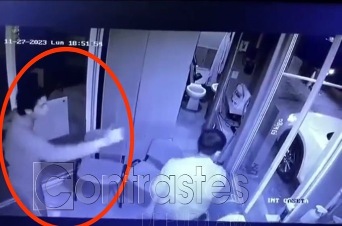 Otro golpeador de la Anáhuac Puebla: junior agrede a vigilante de Lomas de Angelópolis