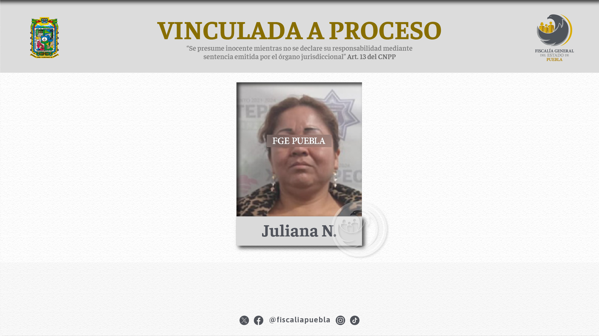 Vinculada a proceso por homicidio de un hombre en un bar de Xicotepec
