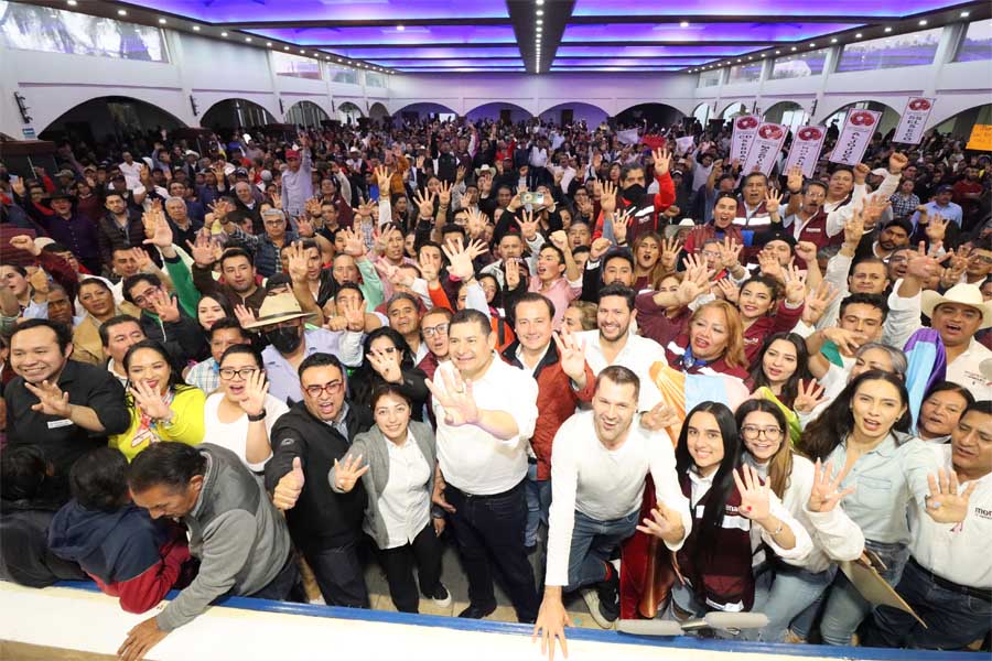 Puebla está llamada a la grandeza, de la mano de Claudia Sheinbaum y AMLO: Armenta
