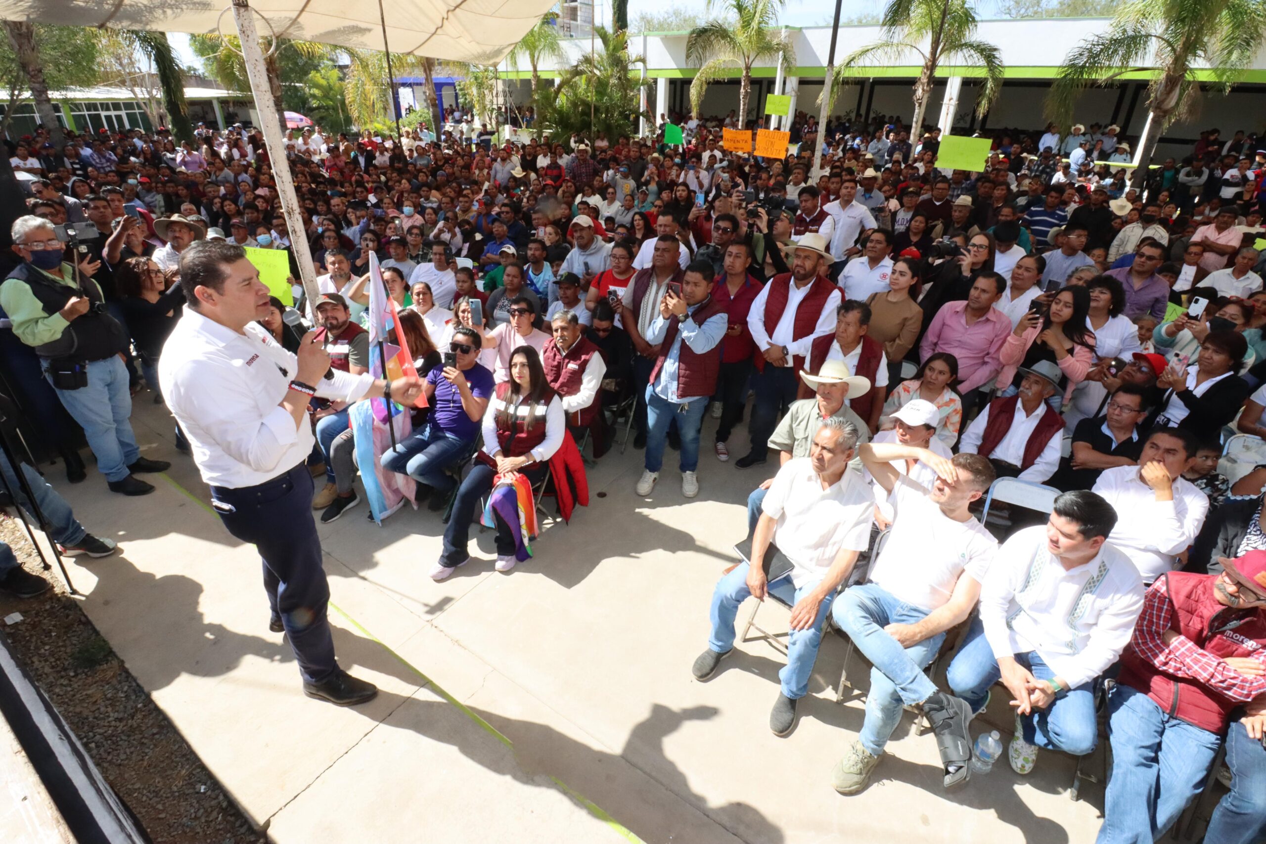 Armenta va por una Puebla que reconozca e impulse a los pueblos originarios