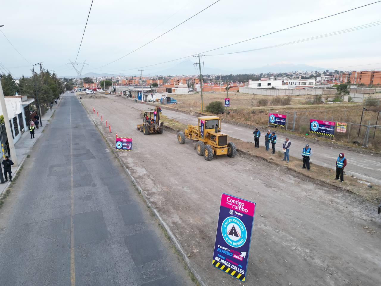 Adan Domínguez supervisa avances en la 117 Oriente