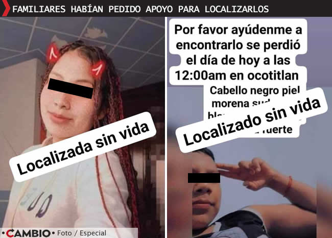 Secuestran y asesinan a 2 adolescentes y a una joven cuando viajaban a Amozoc