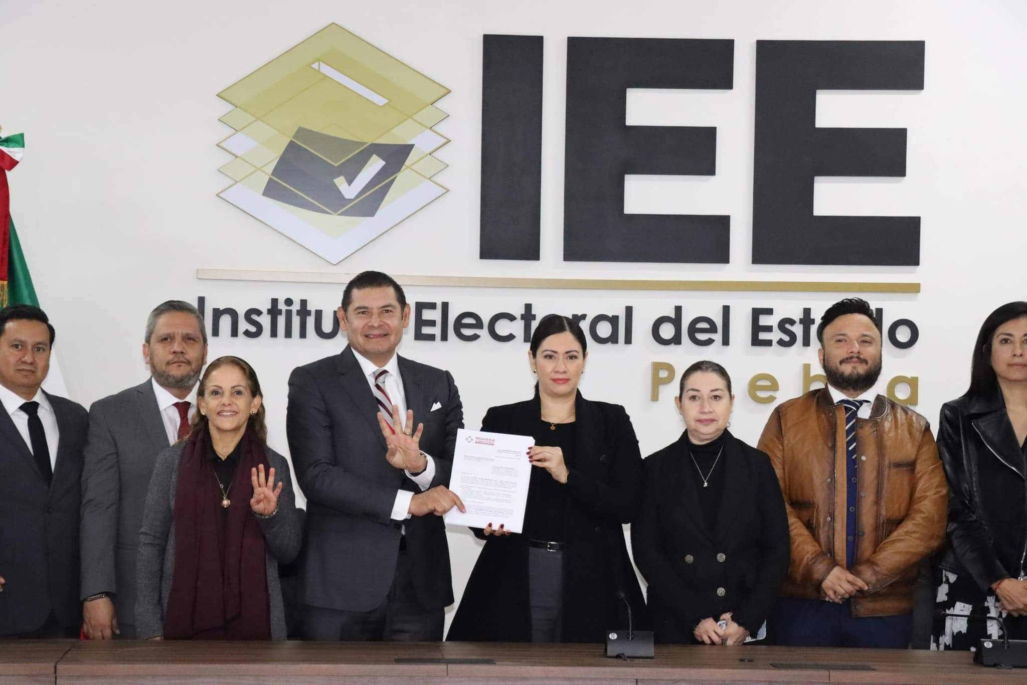 En un contexto de unidad e inclusión, Morena y Alejandro Armenta registran la plataforma política ante el IEE