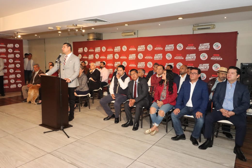 En el Senado se impulsan proyectos a favor del pueblo: Armenta