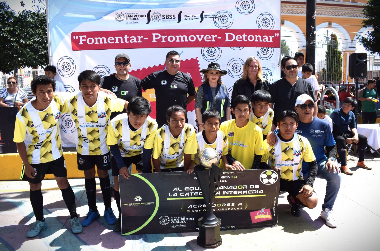 Éxito rotundo en primer Torneo de Barrios «Sal a tu Calle»