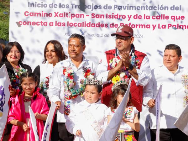 Cuarta transformación, una realidad en 217 municipios de Puebla: Sergio Salomón 