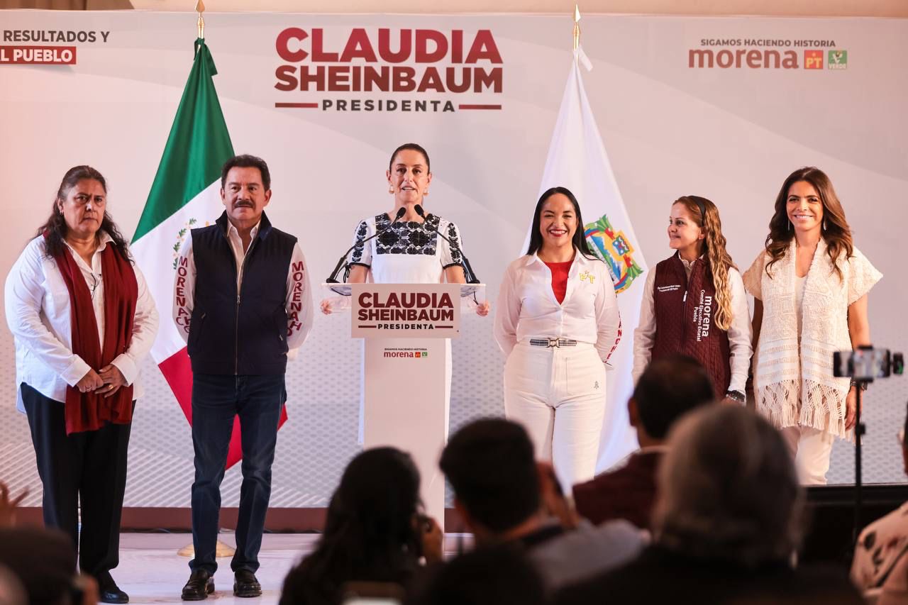 Sheinbaum afirma que ser fundador de Morena no garantiza una candidatura