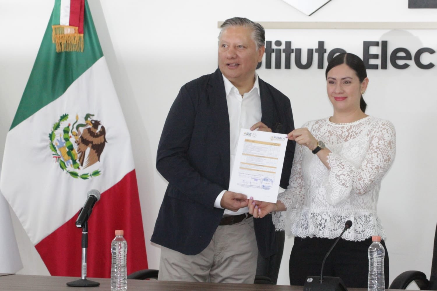Fernando Morales se registró como candidato de Movimiento Ciudadano a la gubernatura