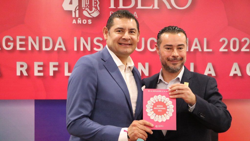 IBERO Puebla presenta ‘Agenda institucional’ a Alejandro Armenta