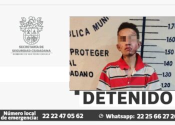 José Manuel intentó robar en una iglesia de San Pedro Cholula y casi lo linchan
