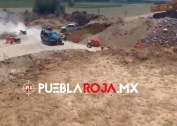Grupo armado dispersó a balazos manifestación de pobladores de Cuacnopalan