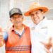 Recorren Abraham Salazar y la Fuerza Naranja San Rafael Tlanalapan