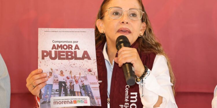 En Morena, con Armenta sí hay propuestas para el pueblo, afirma Olga Romero,