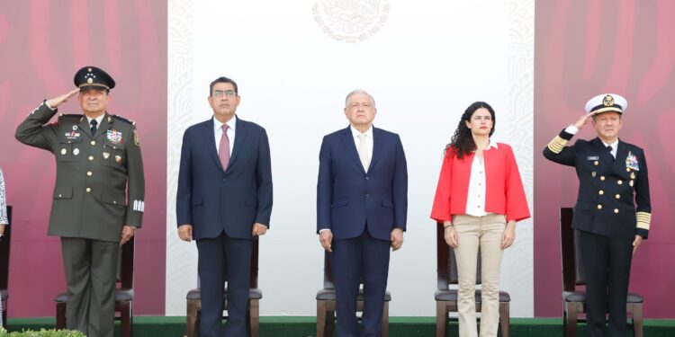 López Obrador encabeza su última ceremonia del 162 Aniversario de la Batalla de Puebla