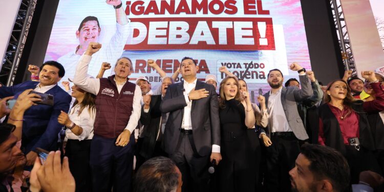 Armenta asegura que Puebla ya decidió que continúe la transformación