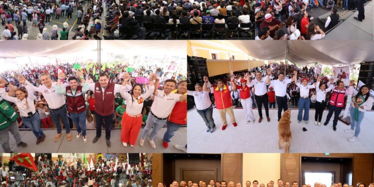La primera mitad de campaña, muestra irrefutable de cariño y apoyo al proyecto de Alejandro Armenta
