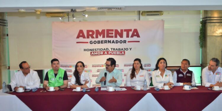 Alejandro Armenta y la megacoalición devolverán a Puebla lo que el PRIAN robó por décadas