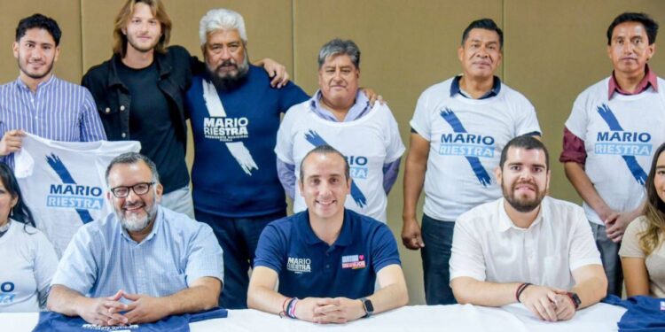 Militantes de Movimiento Ciudadano llaman al voto útil a favor de Mario Riestra