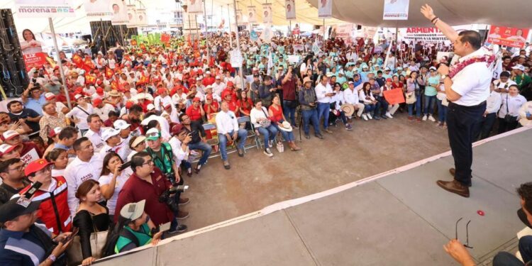 Armenta tuvo más de 162 mil votos en la mixteca poblana