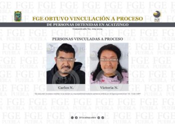 FGE obtuvo vinculación a proceso de personas detenidas en Acatzingo por delito de homicidio