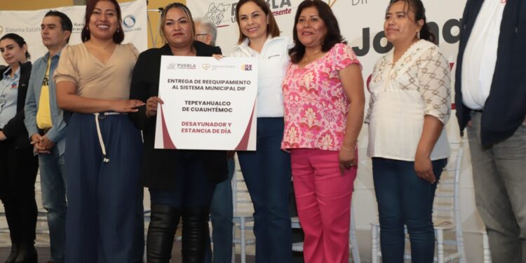 Celebra Gaby Bonilla “Jornada Incluyente” en Tepexi de Rodríguez