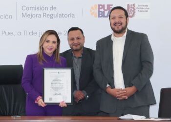 Comisión Nacional de Mejora Regulatoria y Comisión de Mejora Regulatoria de Puebla reconocen ventanilla digital de San Pedro Cholula