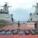 Marina asegura mil 500 kg de cocaína en Guerrero