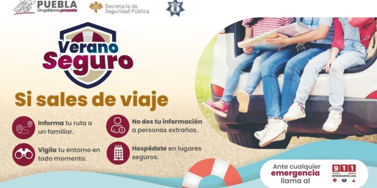 Exhorta SSP a fortalecer medidas de autocuidado en vacaciones
