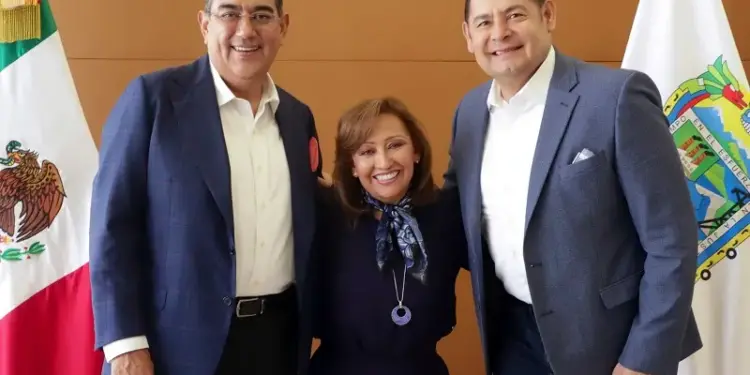 Gobiernos de Puebla y Tlaxcala se reúnen para acordar proyectos conjuntos