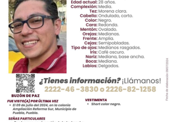 Restos humanos hallados en la carretera Libres – Altzayanca serían de Ricardo Antonio Meneses Hernández